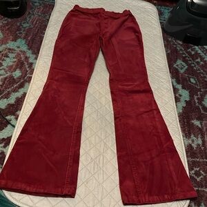 Pull-on corduroy pants